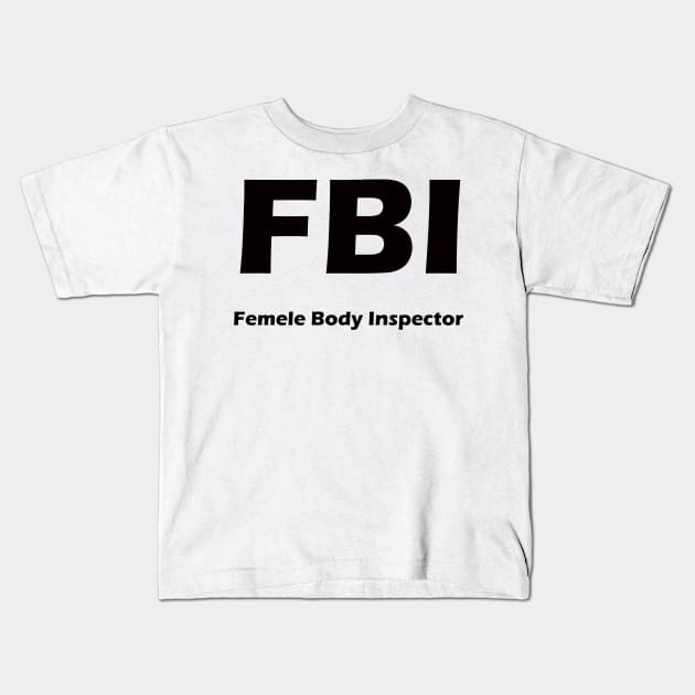 FBI Kids T-Shirt by mabelas
